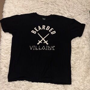 Bearded Villains tee size XXL
